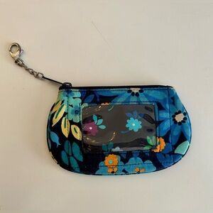 Midnight Blues Vera Bradley Zip ID Case